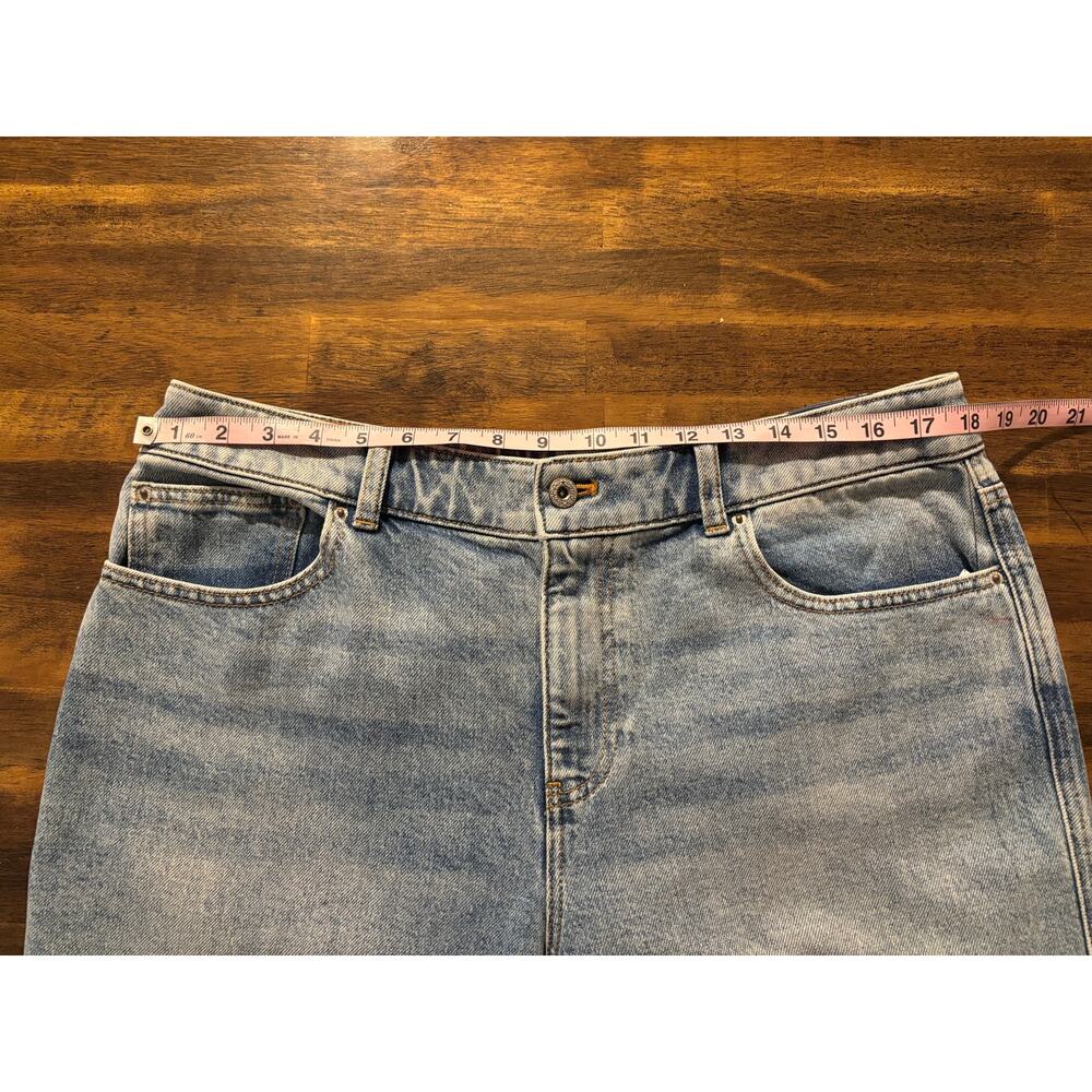 Talbots Women's 14 Petite 36 x 25 Jeans Ankle Straight High Rise Blue Denim - Picture 6 of 11